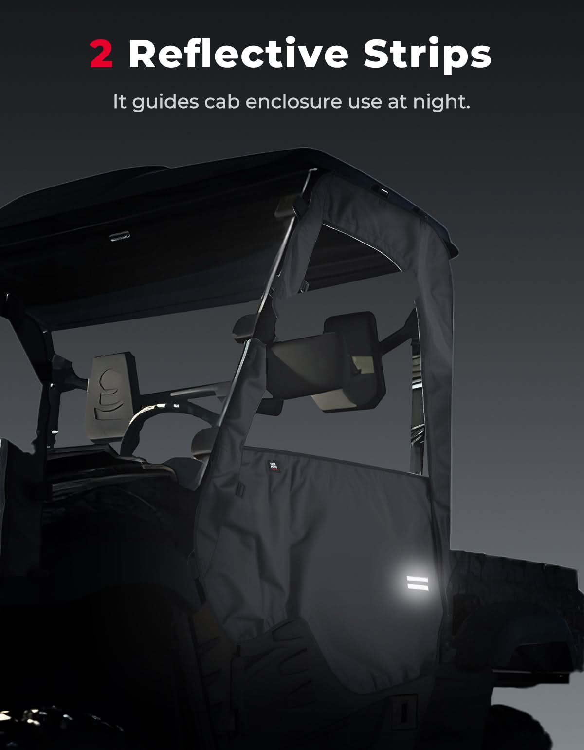 KEMIMOTO 500 700 Porte Morbide Cabina Impermeabili YKK