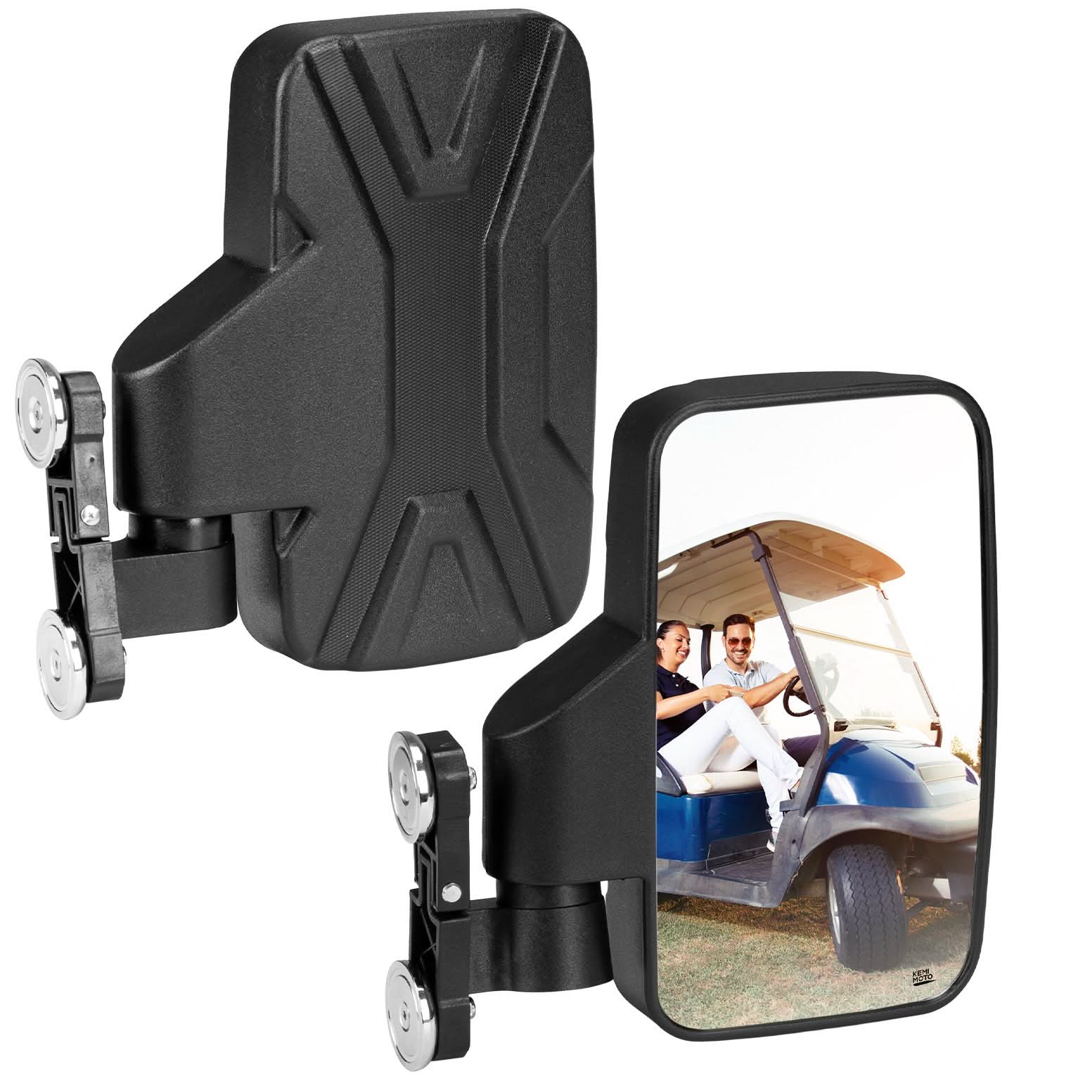 Kemimoto specchietto laterale golf cart magnetico convesso