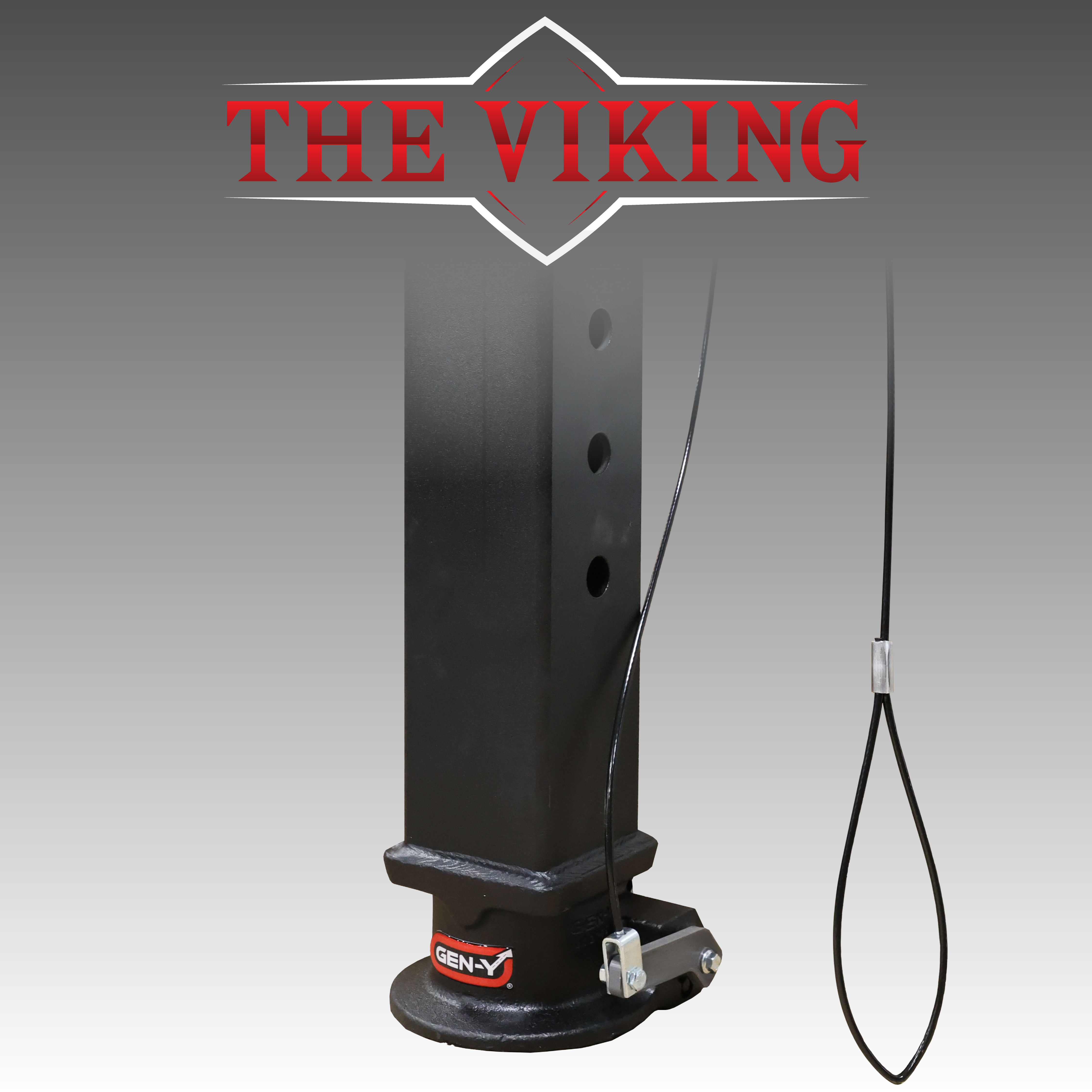 GEN-Y Viking accoppiatore gooseneck SnapLatch 4" tondo