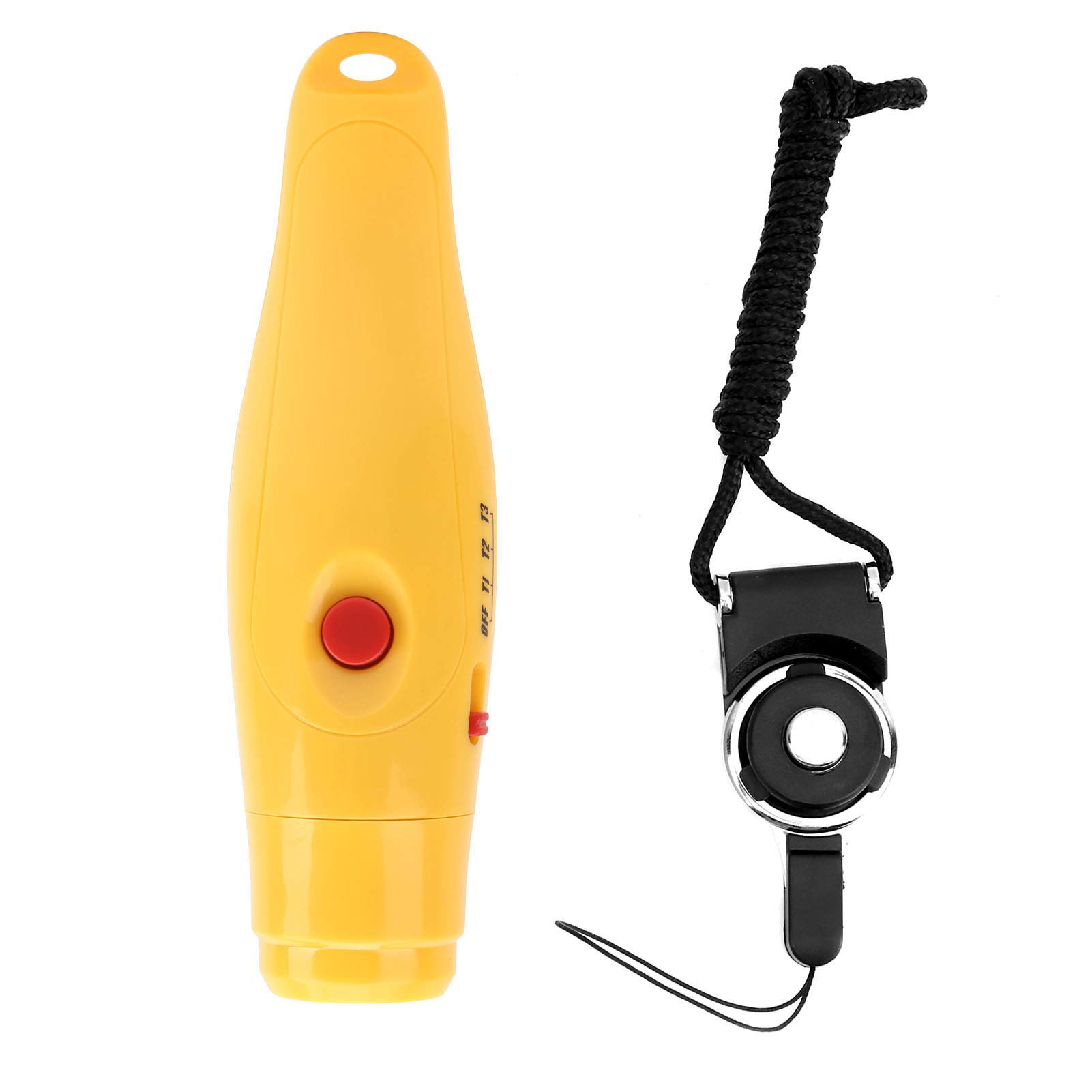 Kuuleyn Fischietto Elettronico 120dB ABS 3 Toni con Corda