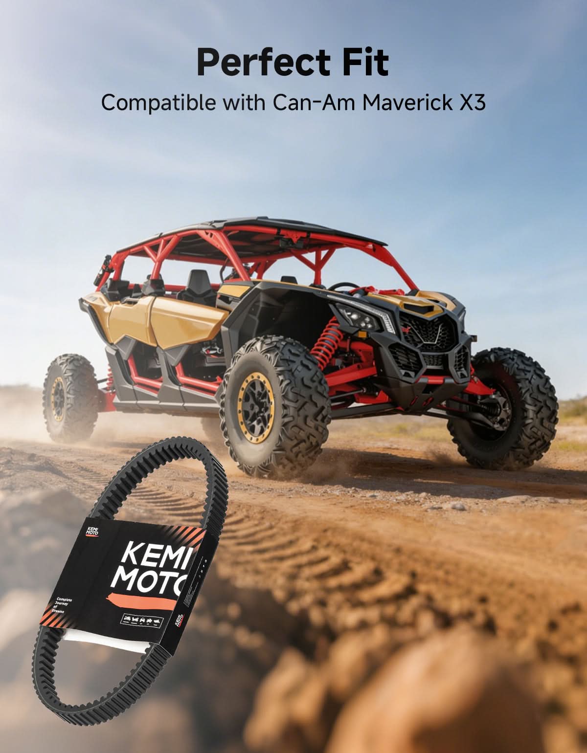 KEMIMOTO Maverick X3 cinghia trasmissione CVT