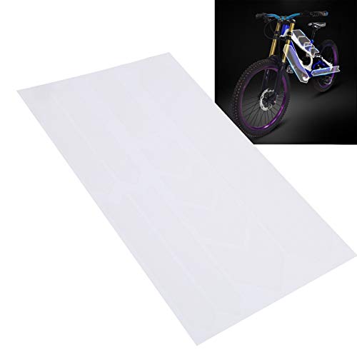 Kuuleyn Pellicola telaio bici motivo rombi trasparente