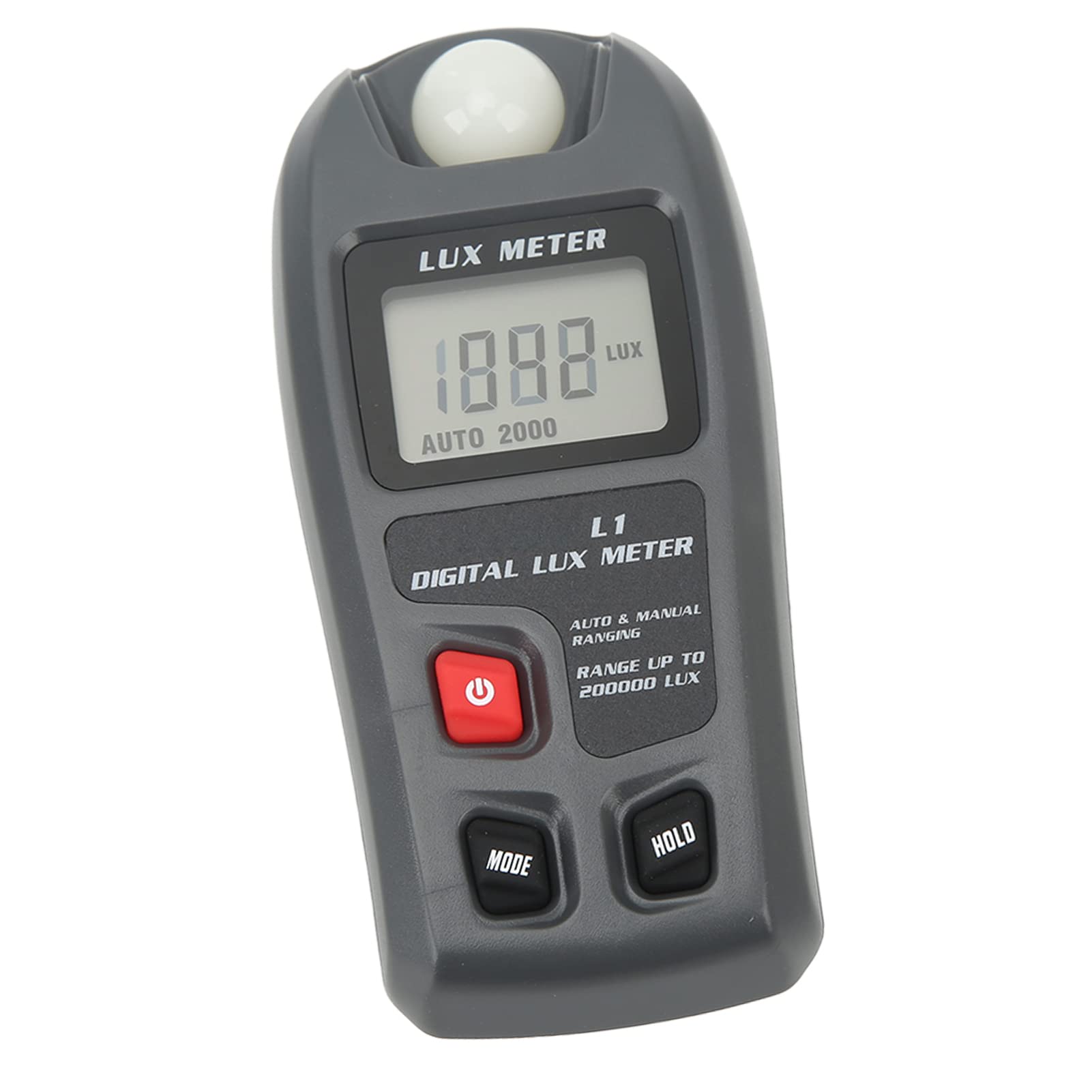 AOWINHIT luxmetro digitale LCD 0,1-20000 lux ABS