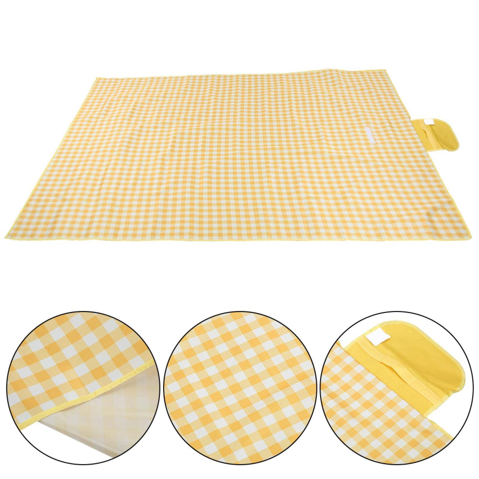 Kuuleyn Telo Mare Giallo 2000x1450 mm Coperta Picnic Impermeabile