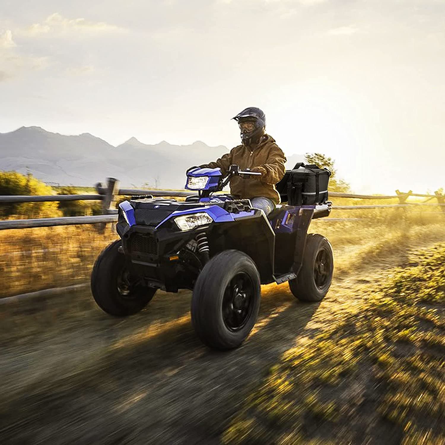 Kemimoto ATV borsa posteriore termica 59L impermeabile