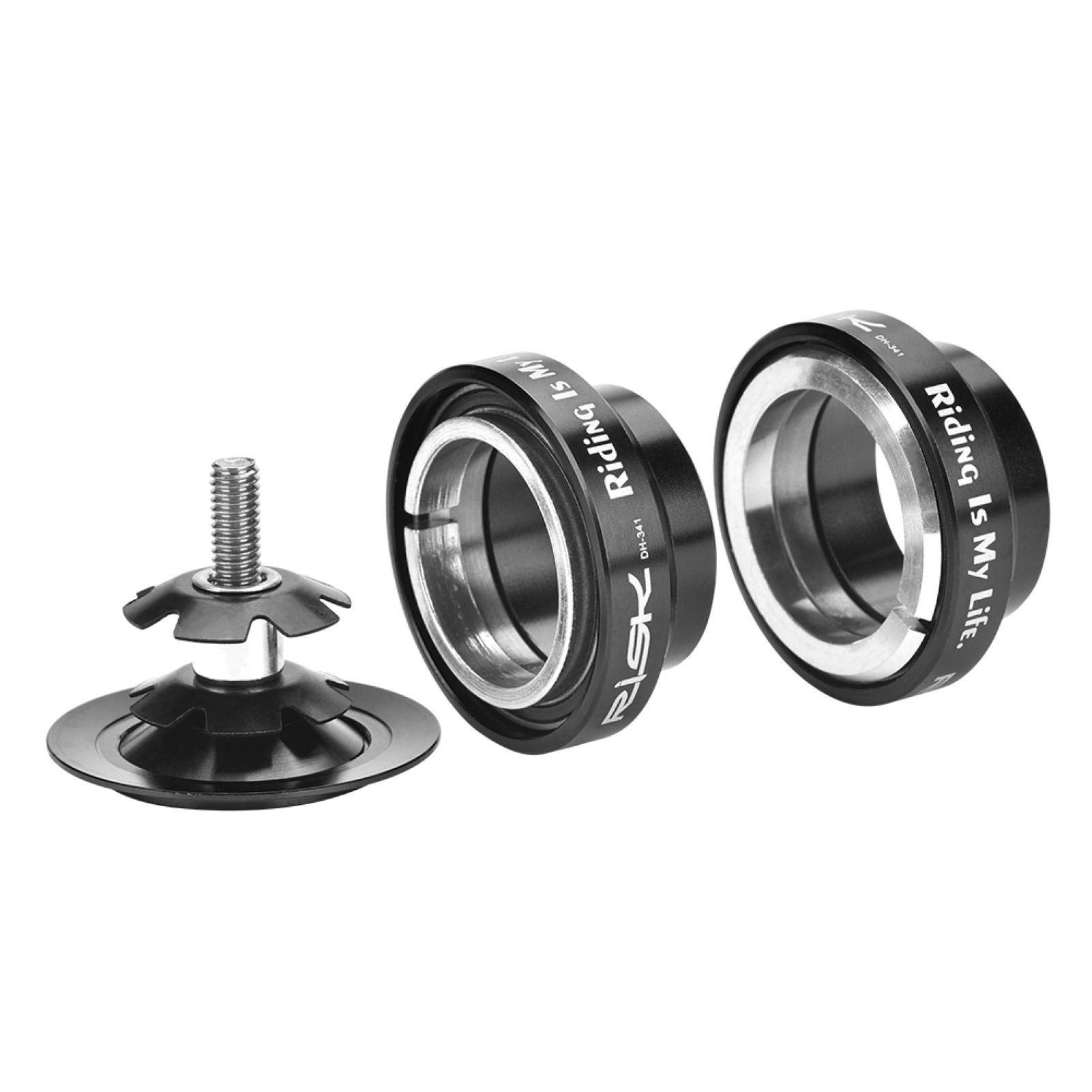 Kuuleyn Serie Sterzo Bici 34 mm per forcella 28,6 mm nera