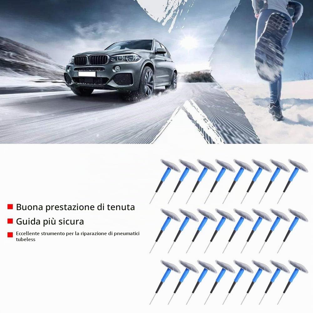 Kuuleyn Toppa Pneumatici 36*4mm Tubeless 24 Pezzi Gomma