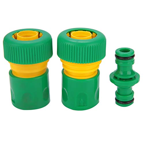 Kuuleyn Connettore Tubo Giardino 3/4 Rapido 3 Pezzi PP
