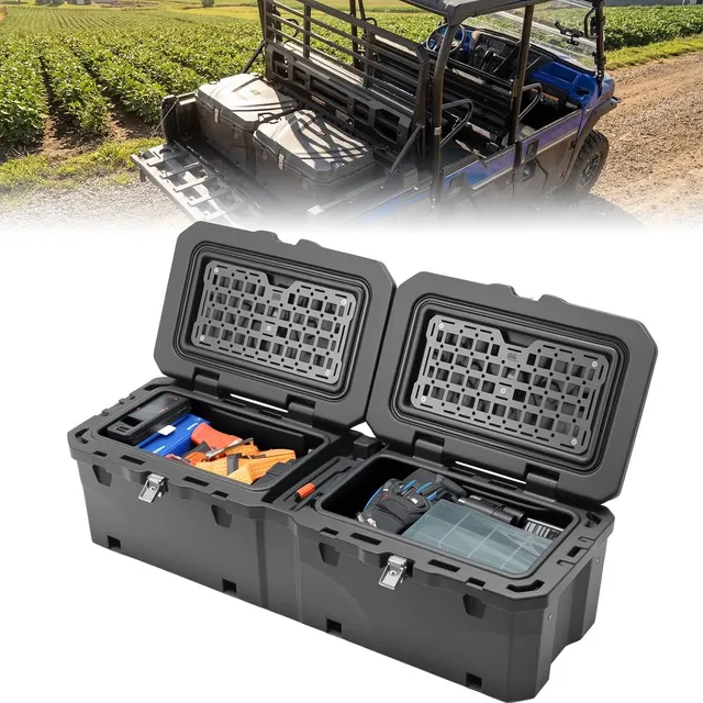 KEMIMOTO Mule Pro Baule Cassone 110L con Serratura