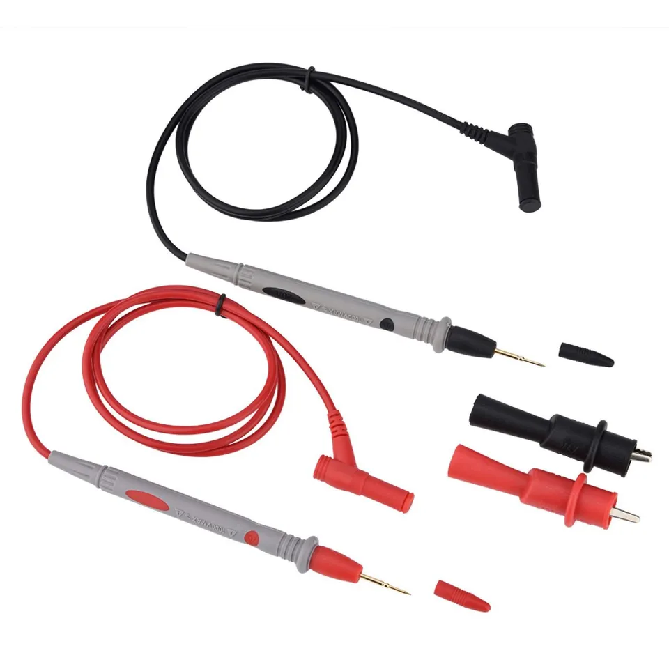 Kuuleyn Puntali Multimetro 1000V 20A Kit con Coccodrilli Affilati