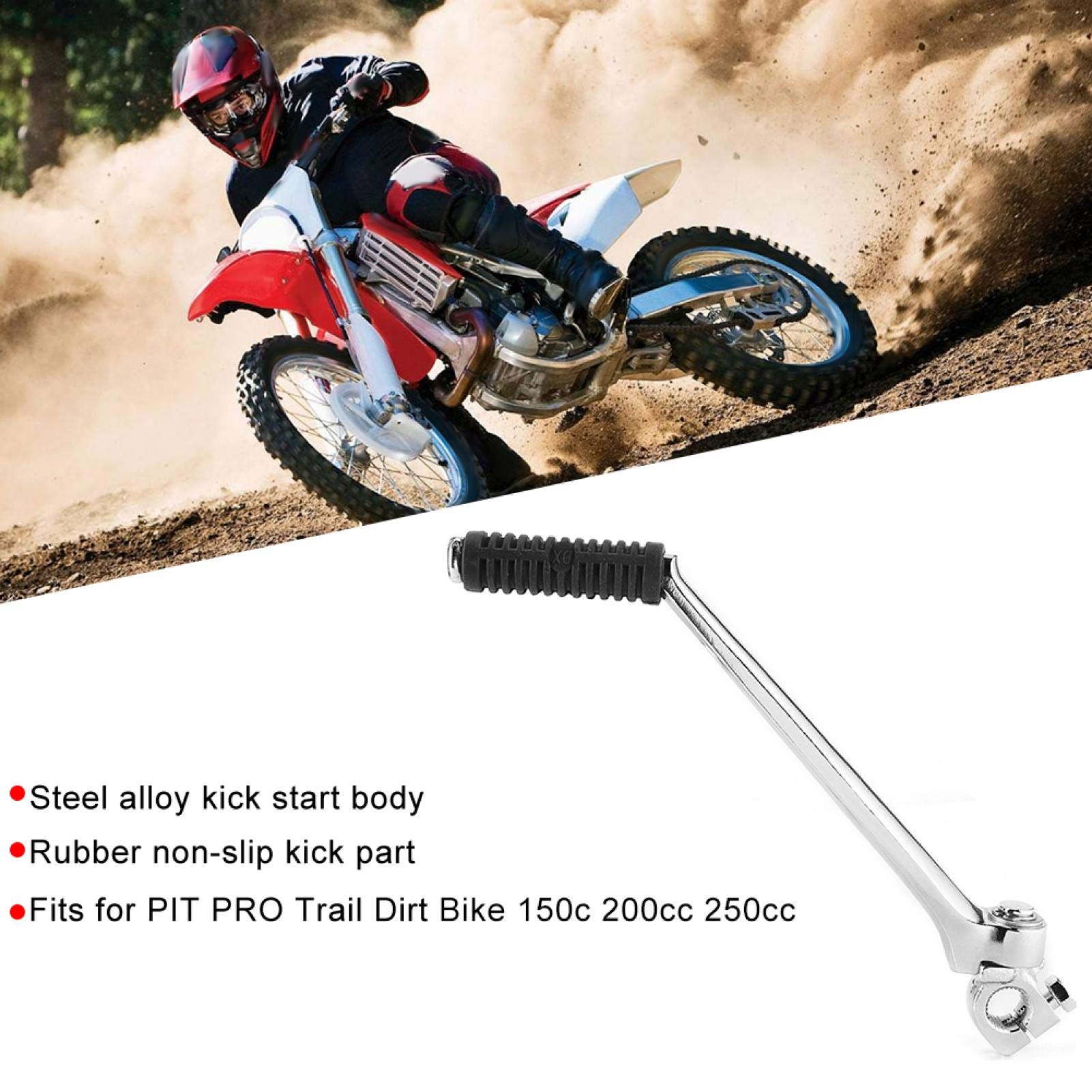 Kuuleyn Leva Avviamento Kick Start 280mm Acciaio Pit Pro