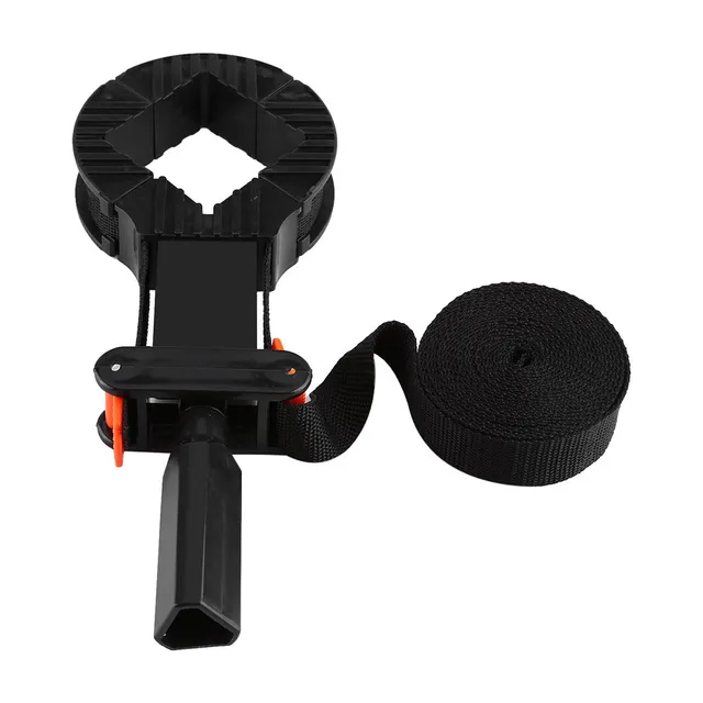 Kuuleyn 4 m morsetto angolare a cinghia nylon nero