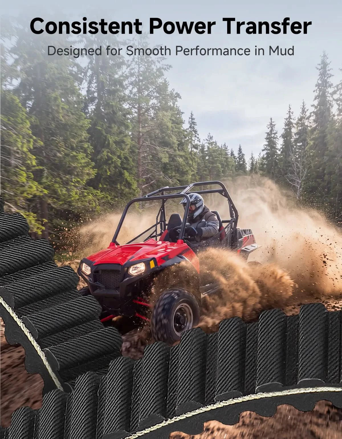 KEMIMOTO RZR Trail cinghia trasmissione 3211172