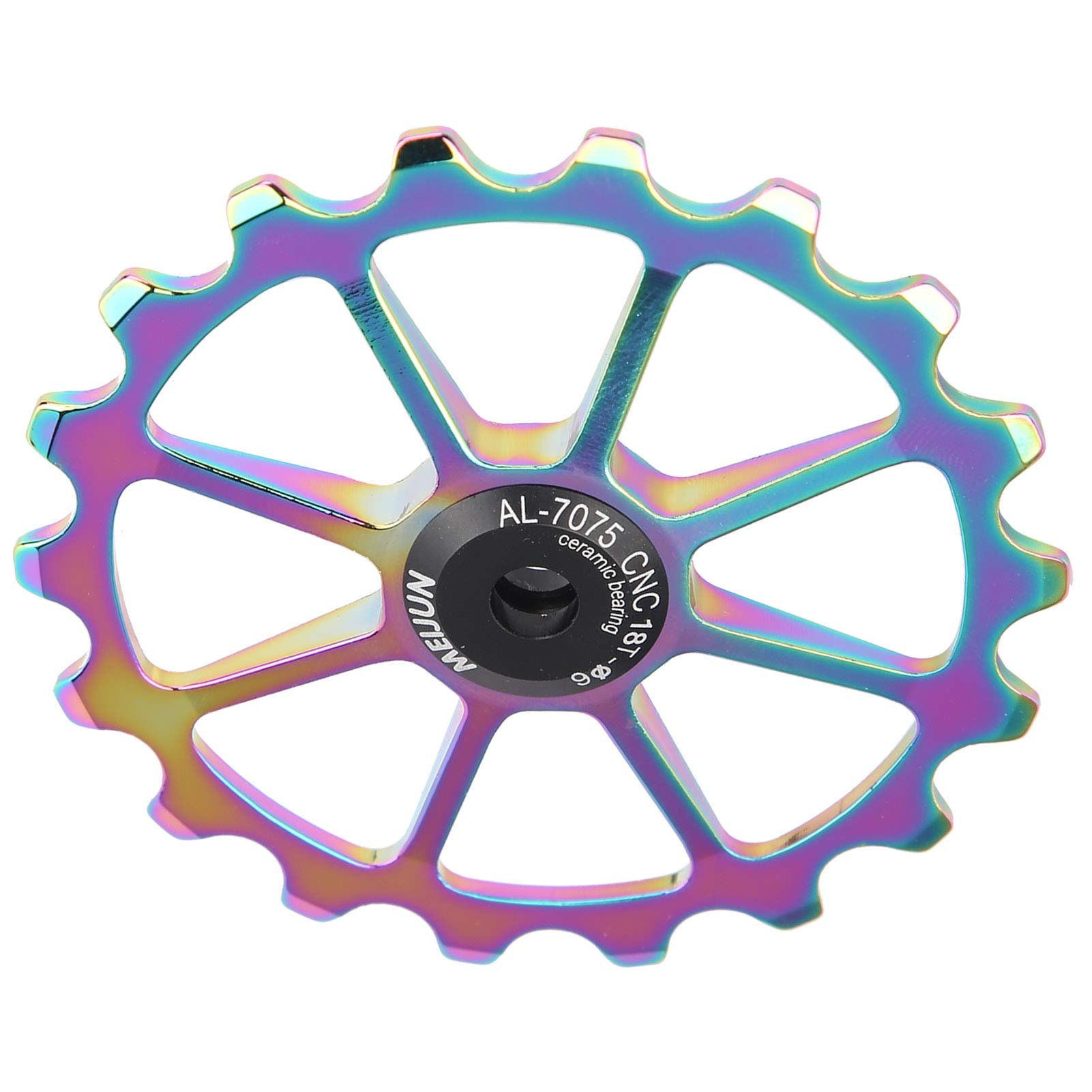 Kuuleyn Puleggia Deragliatore 18T Multicolore Ceramica