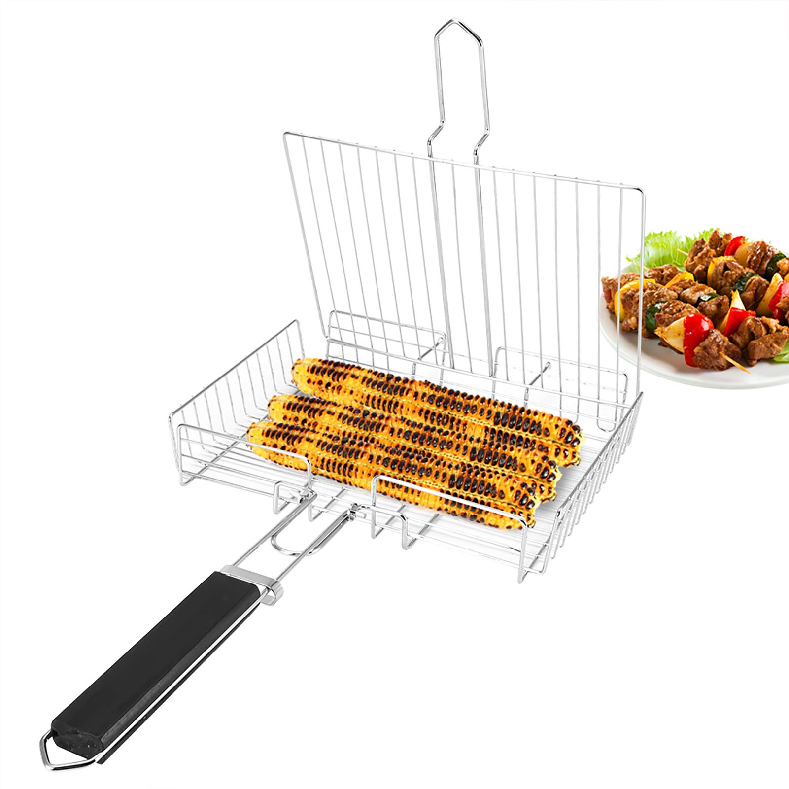 Kuuleyn Griglia Barbecue Pesce Verdure 645 mm Legno