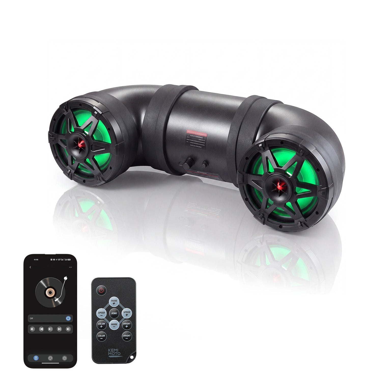 KEMIMOTO Soundbar ATV cassa Bluetooth 8" RGB 200 W