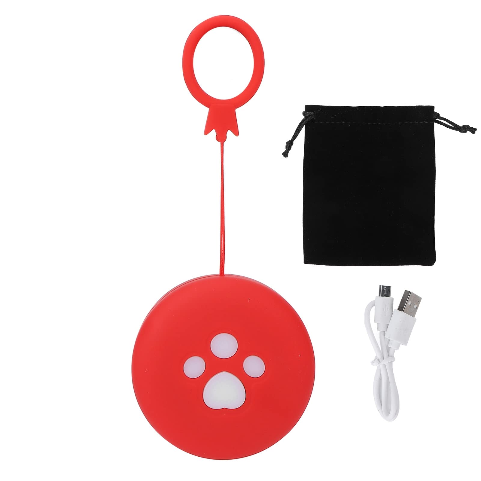 Kuuleyn Scaldamani Ricaricabile Gatto Rosso 2400mAh 3 Temperature