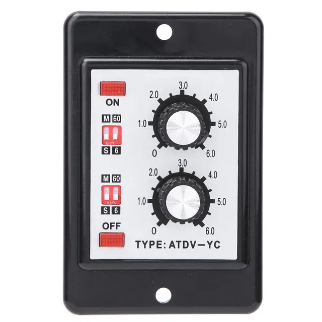 Kuuleyn Rele Timer Doppio ATDV-YC AC 110/220V 6S-60M