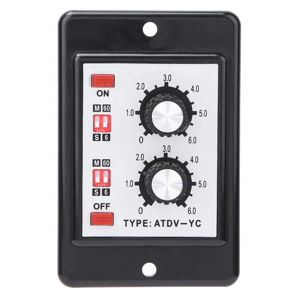 Kuuleyn Rele Timer Doppio ATDV-YC AC 110/220V 6S-60M