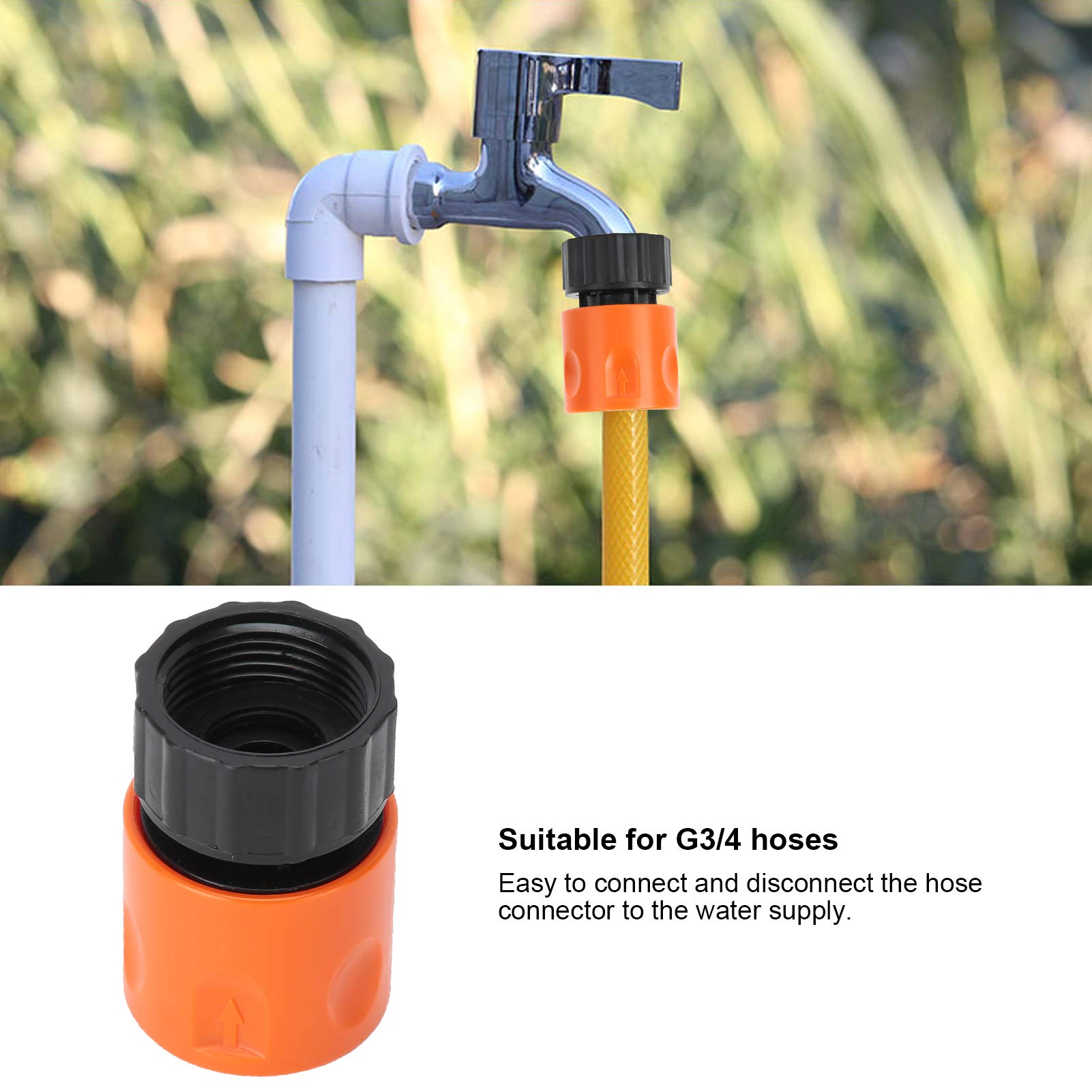 Kuuleyn Connettore Rapido G3/4 12 Pezzi Irrigazione Giardino