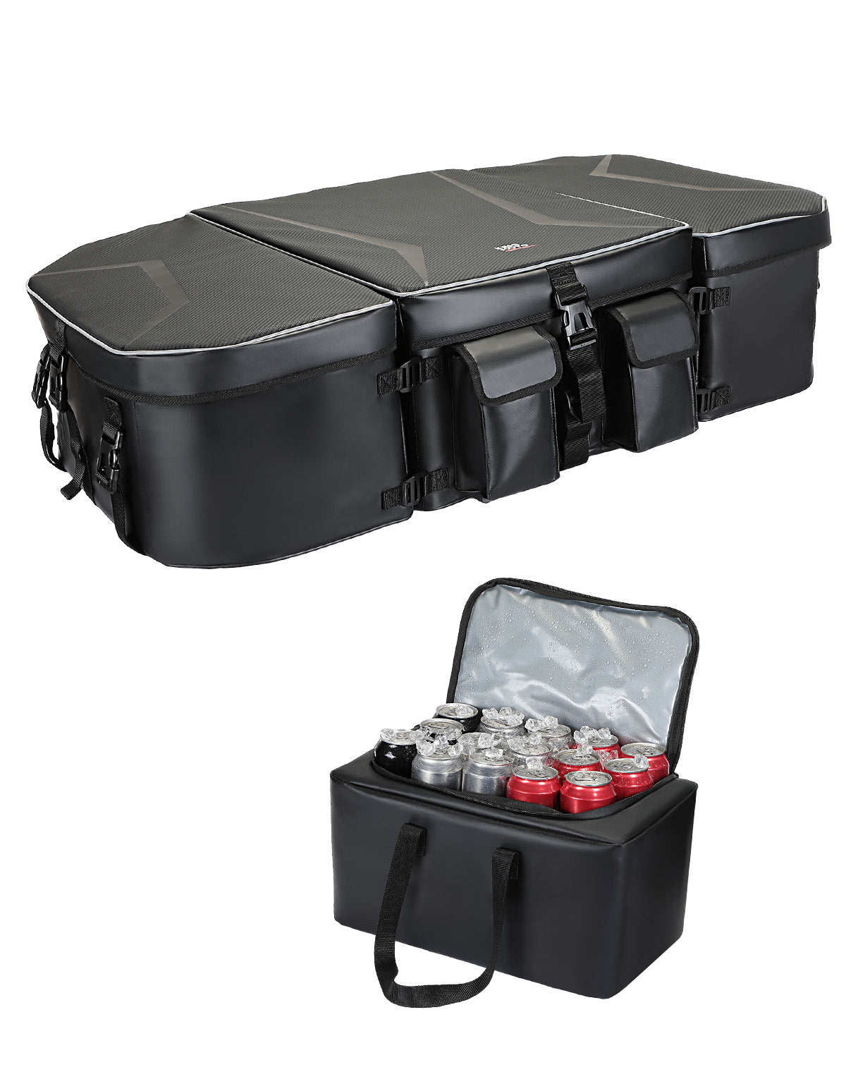 KEMIMOTO Borsa Posteriore 112L per Can-Am Maverick R Impermeabile