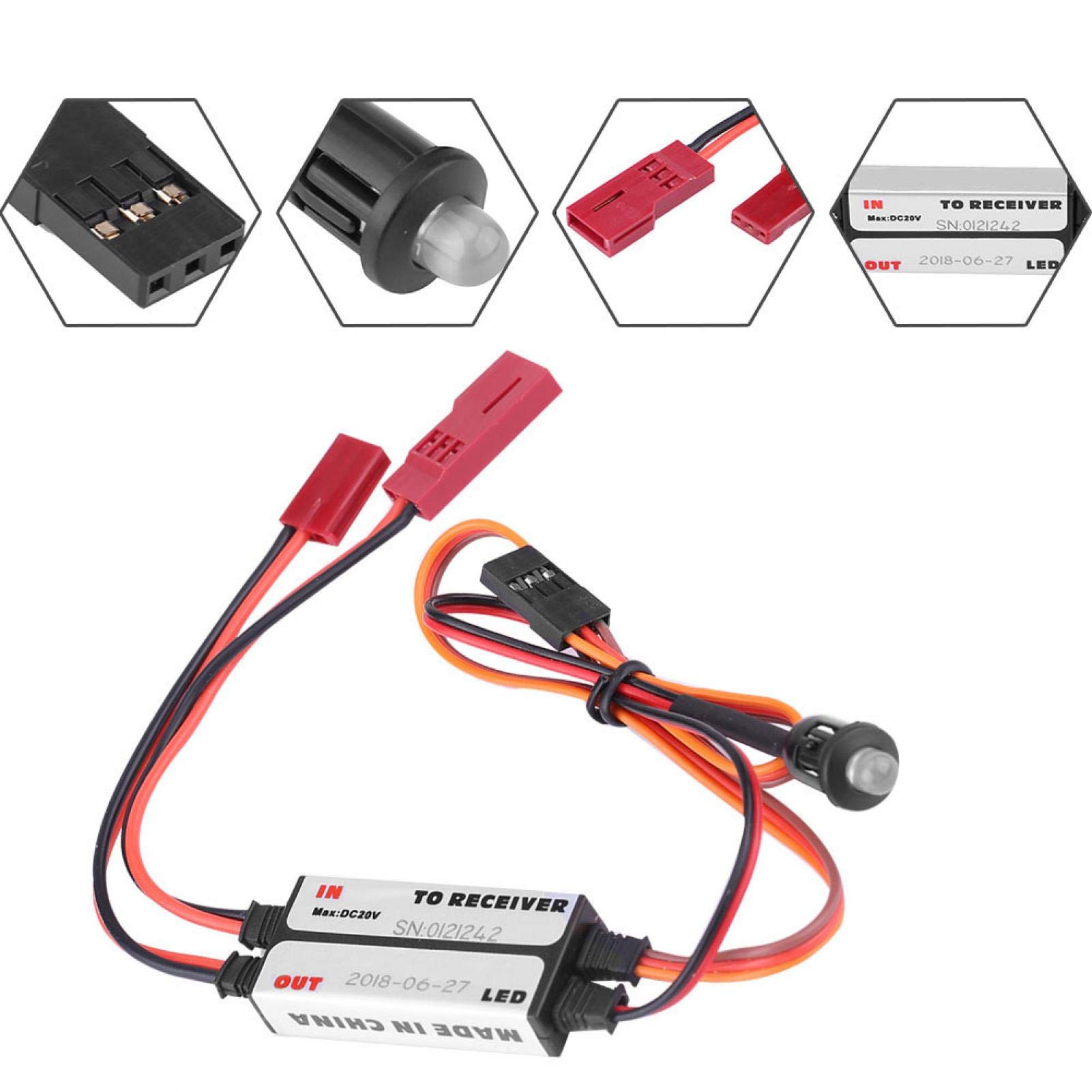Kuuleyn kill switch RC spegnimento remoto DLA DLE 8 g