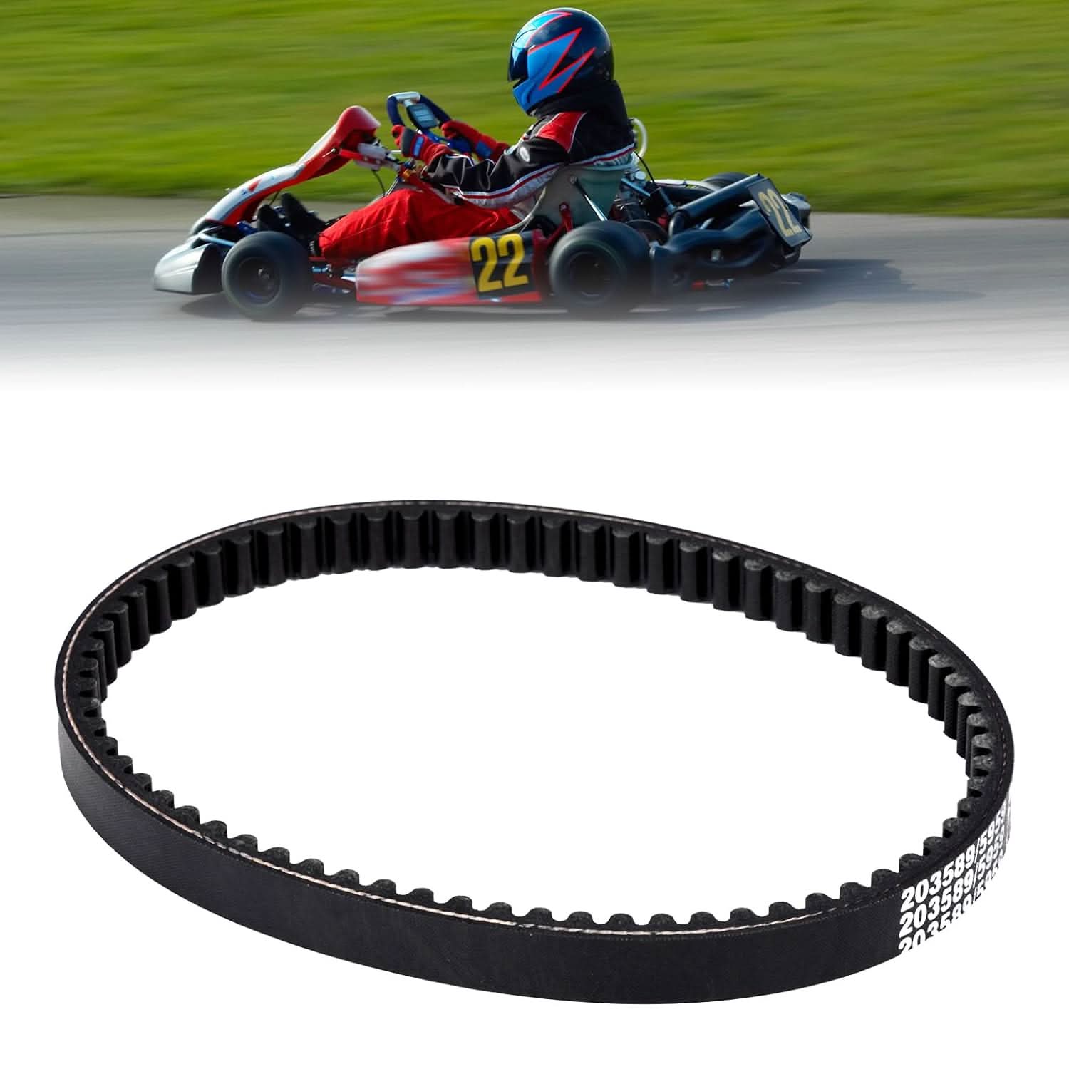 Kemimoto Serie 30 cinghia CVT go-kart 5 strati aramide