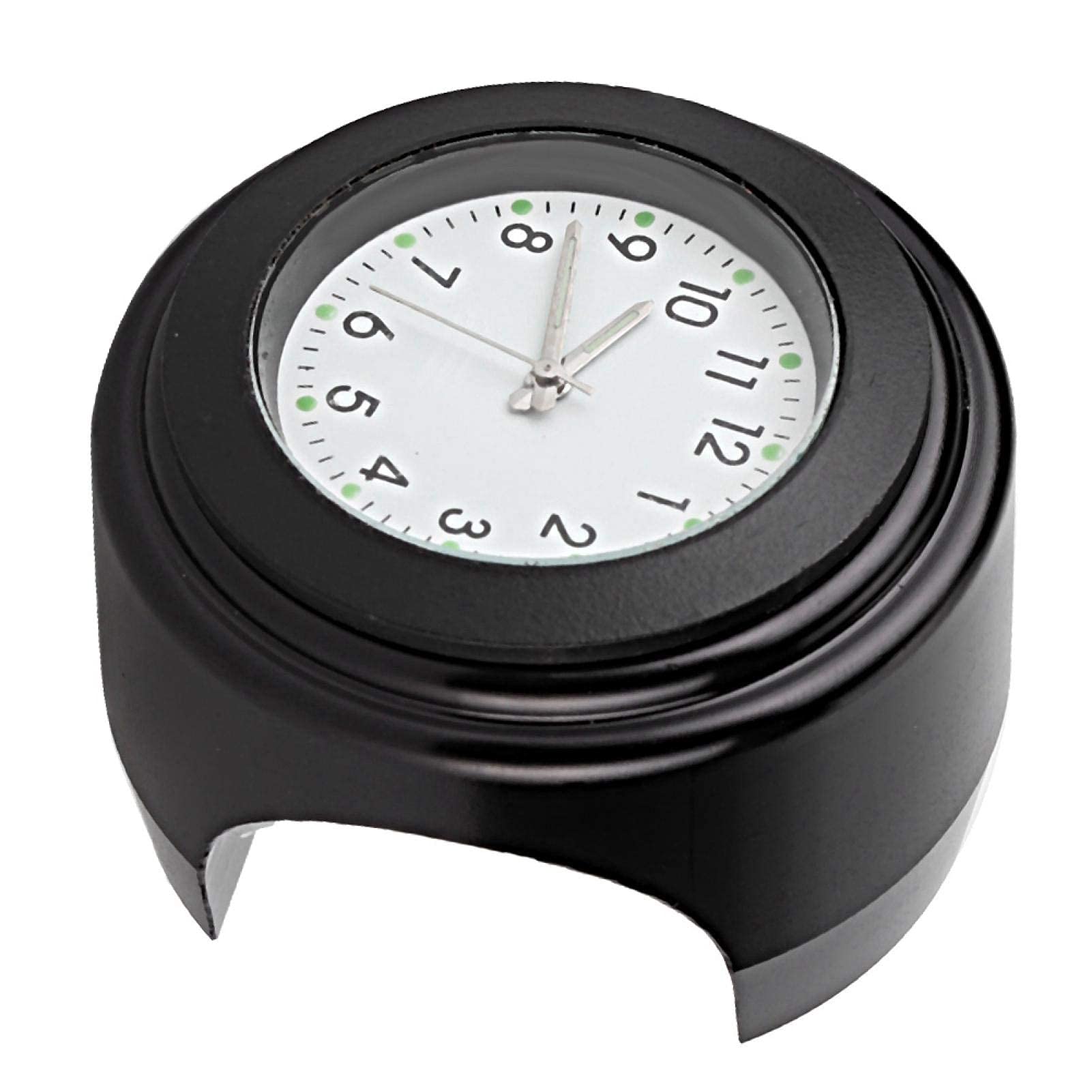 Kuuleyn Orologio Manubrio Moto Quarzo Bianco Impermeabile