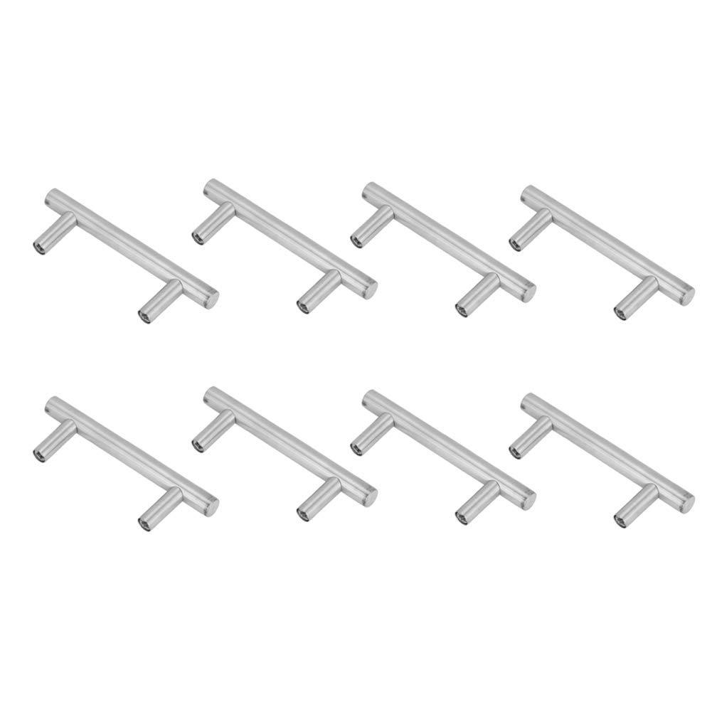 Kuuleyn Maniglie per Cassetti Acciaio Inox 8 Pezzi Barra