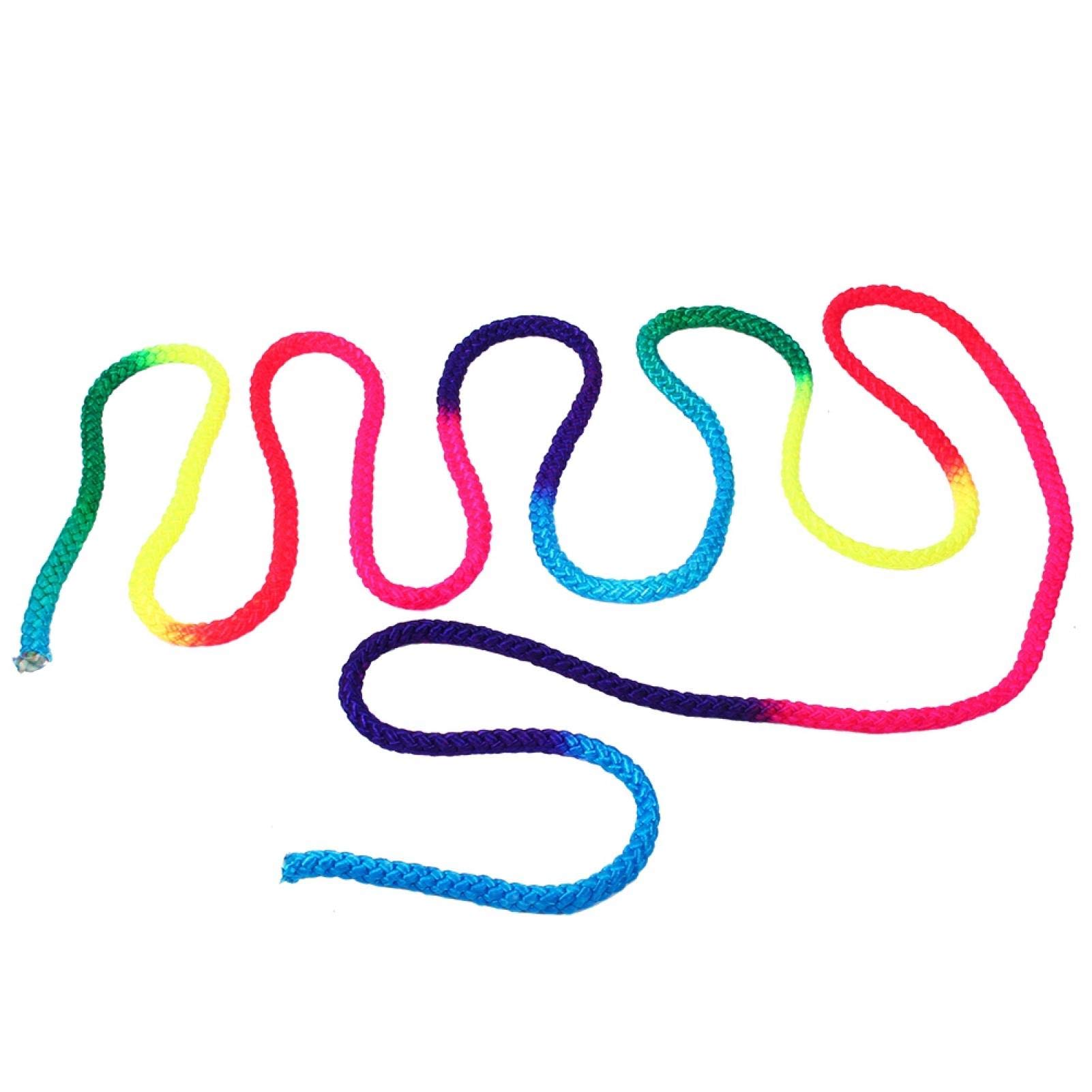 Kuuleyn corda ginnastica ritmica nylon arcobaleno