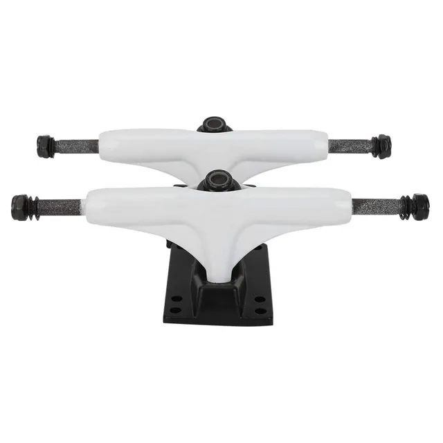 Kuuleyn Truck Skateboard 4-8 Pollici Alluminio Bianco 2 Pezzi