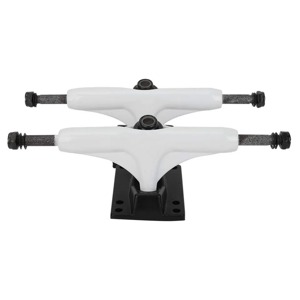 Kuuleyn Truck Skateboard 4-8 Pollici Alluminio Bianco 2 Pezzi