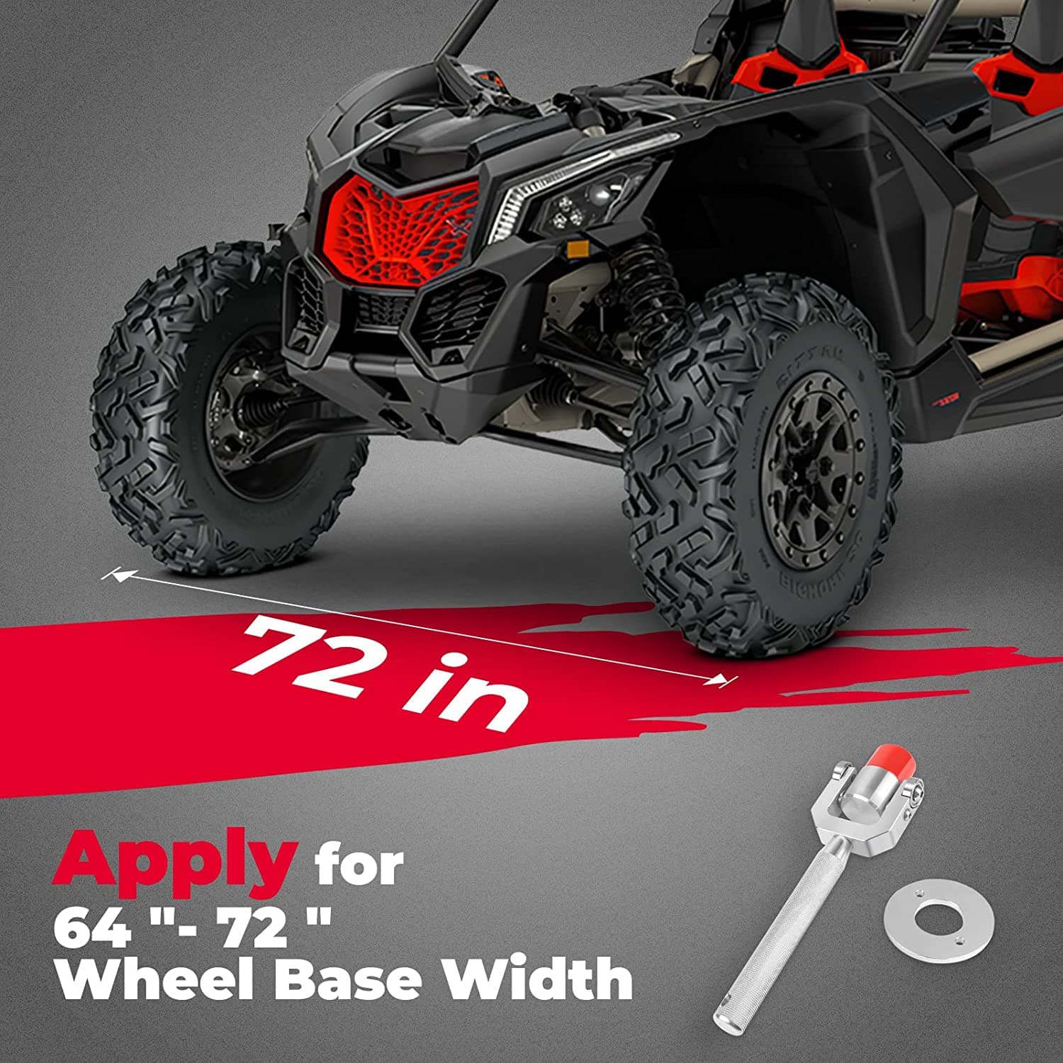 KEMIMOTO Maverick X3 attrezzo cambio cinghia alluminio