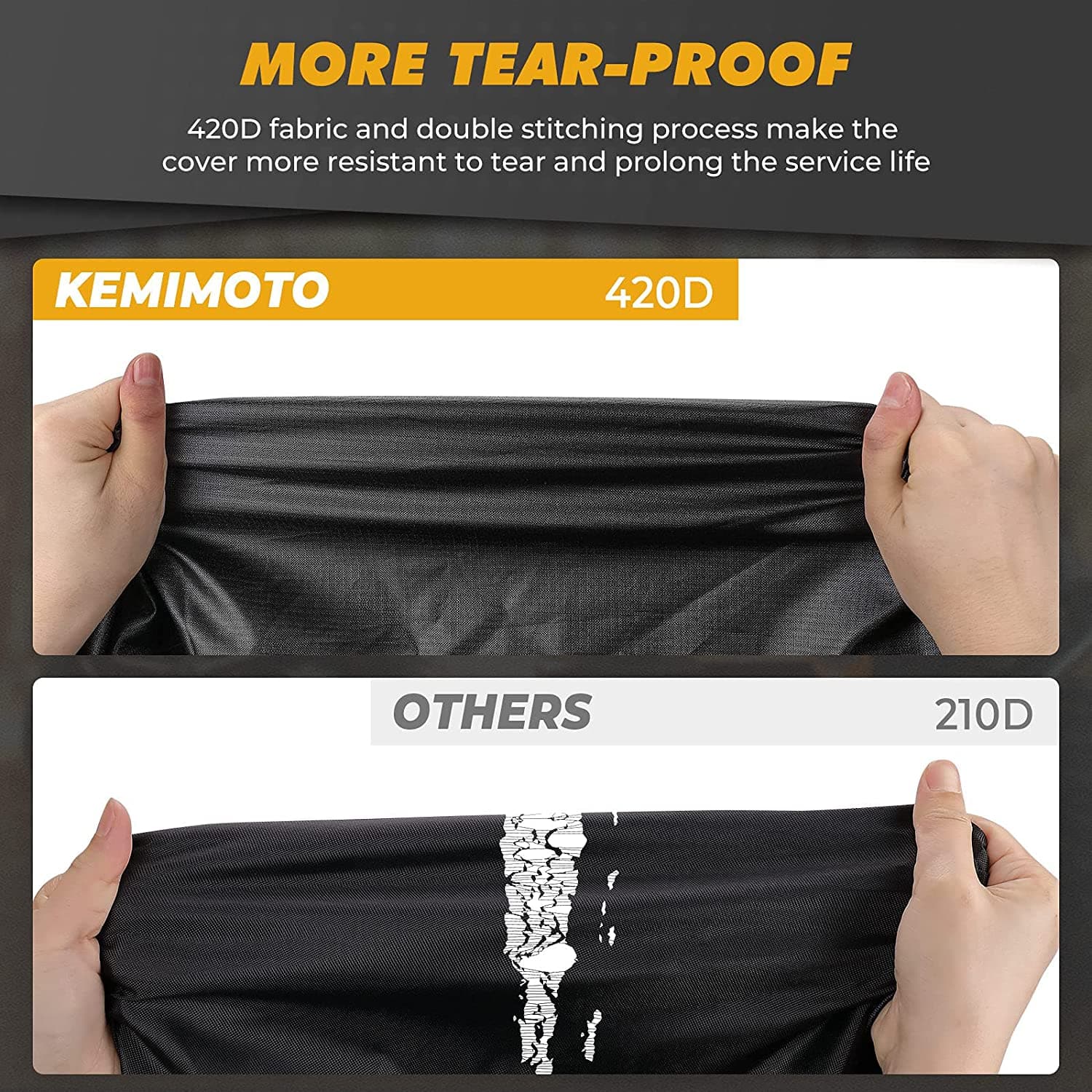 KEMIMOTO UTV 420D telo copri UTV 2 posti impermeabile