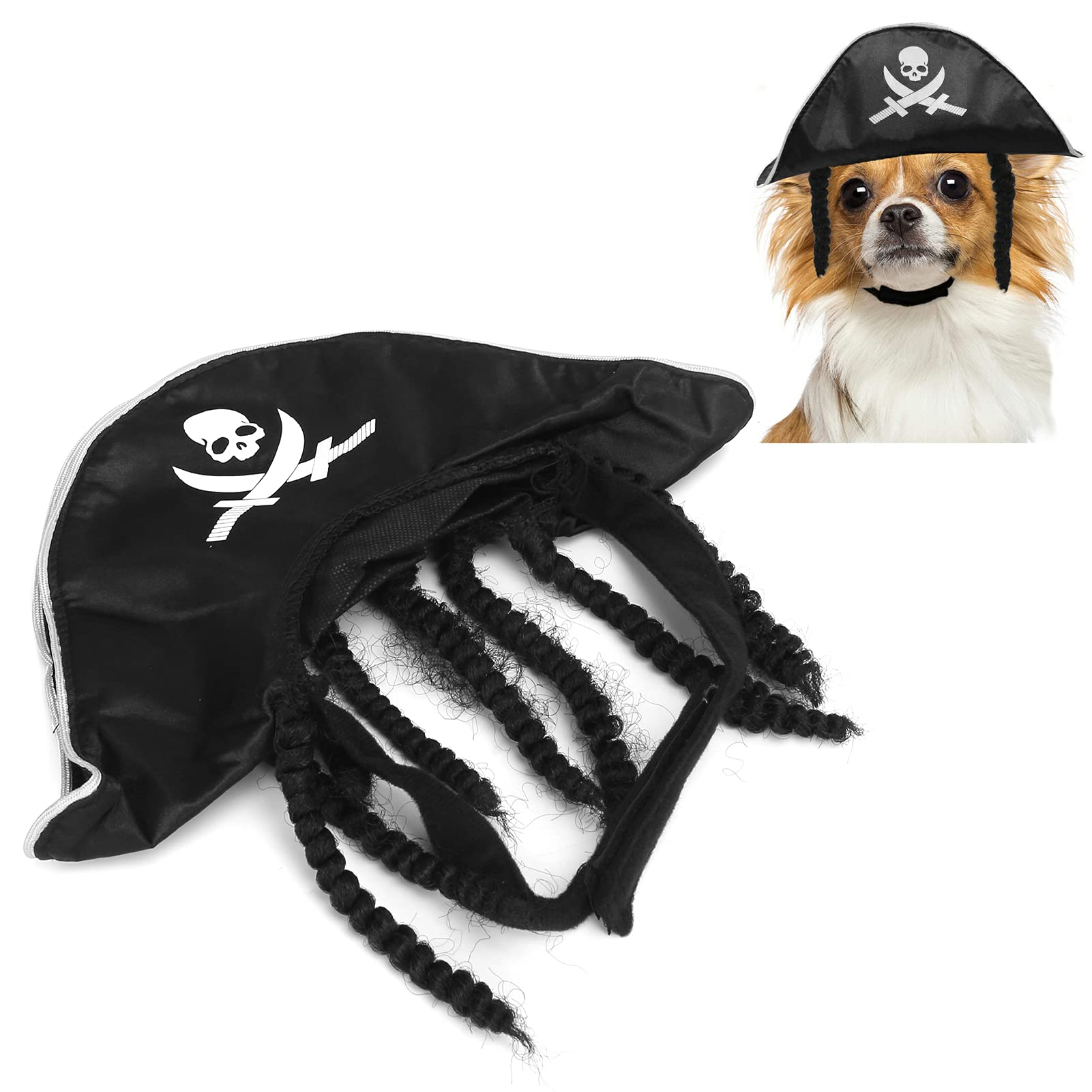 Kuuleyn Cappello Pirata Animali Tessuto 5-7,5 kg