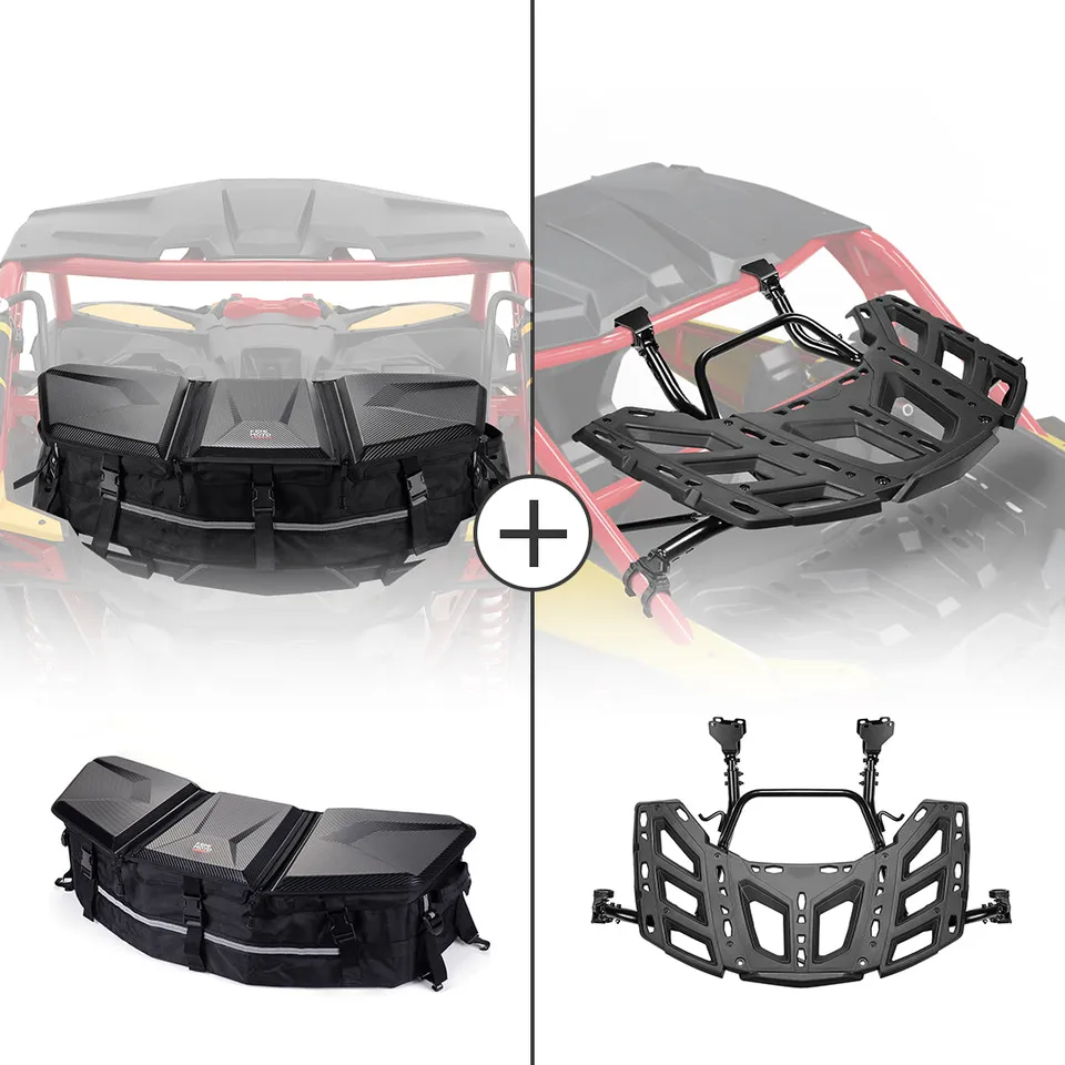 Kemimoto LinQ Maverick X3 portapacchi con borsa 60L