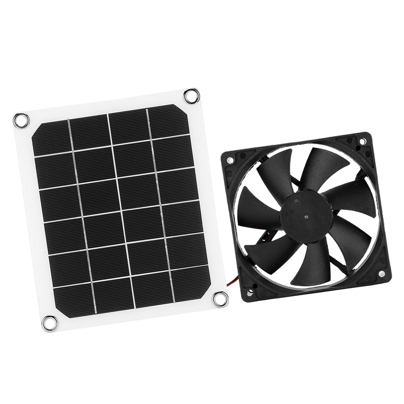 AOWINHIT 6V 10W ventola solare USB IP65 serra pollaio