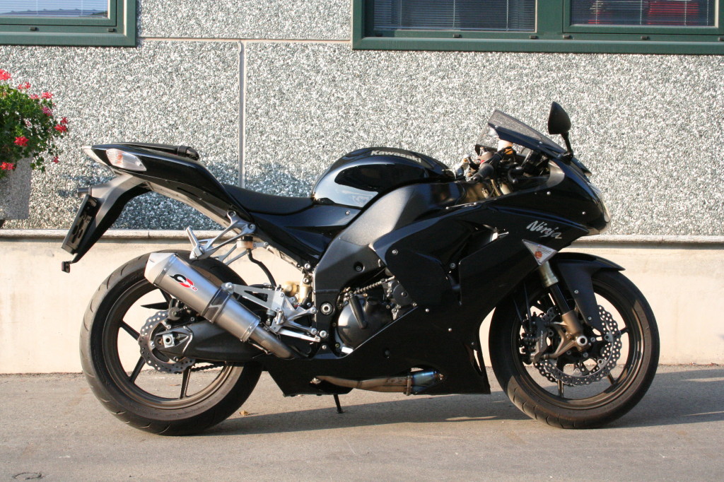 QD Exhaust Magnum Kawasaki ZX 10R 2006-2007 slip-on titanio