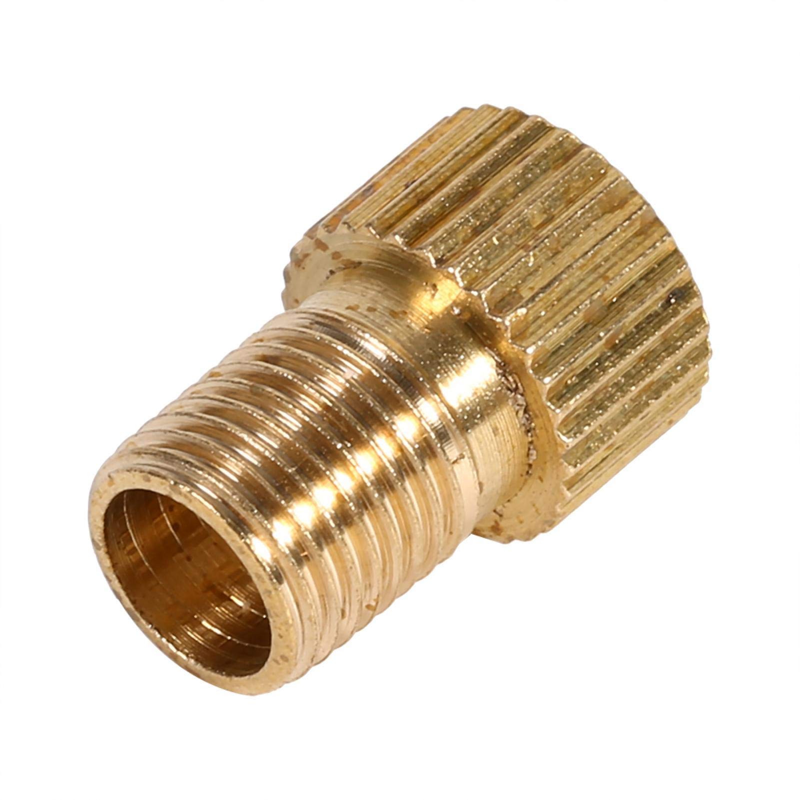 Kuuleyn Adattatore Valvola Bici Presta-Schrader Oro 1pz