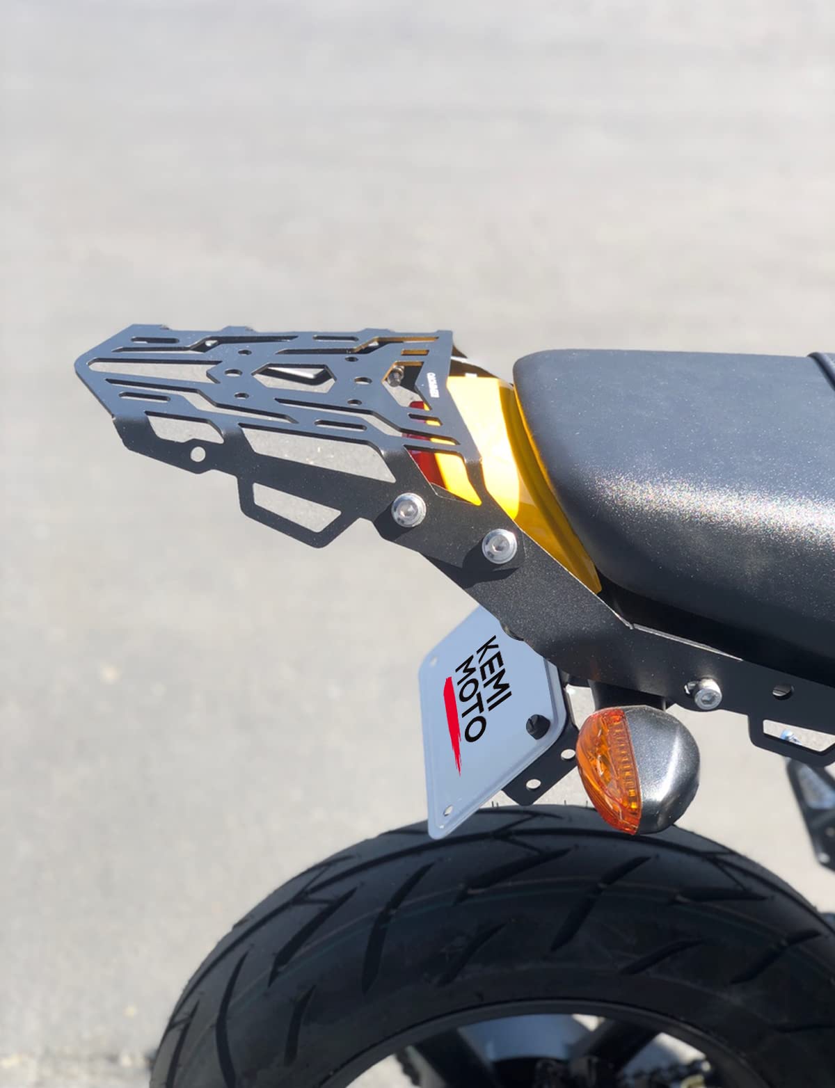 KEMIMOTO portapacchi posteriore Honda Grom 2022-2024 acciaio