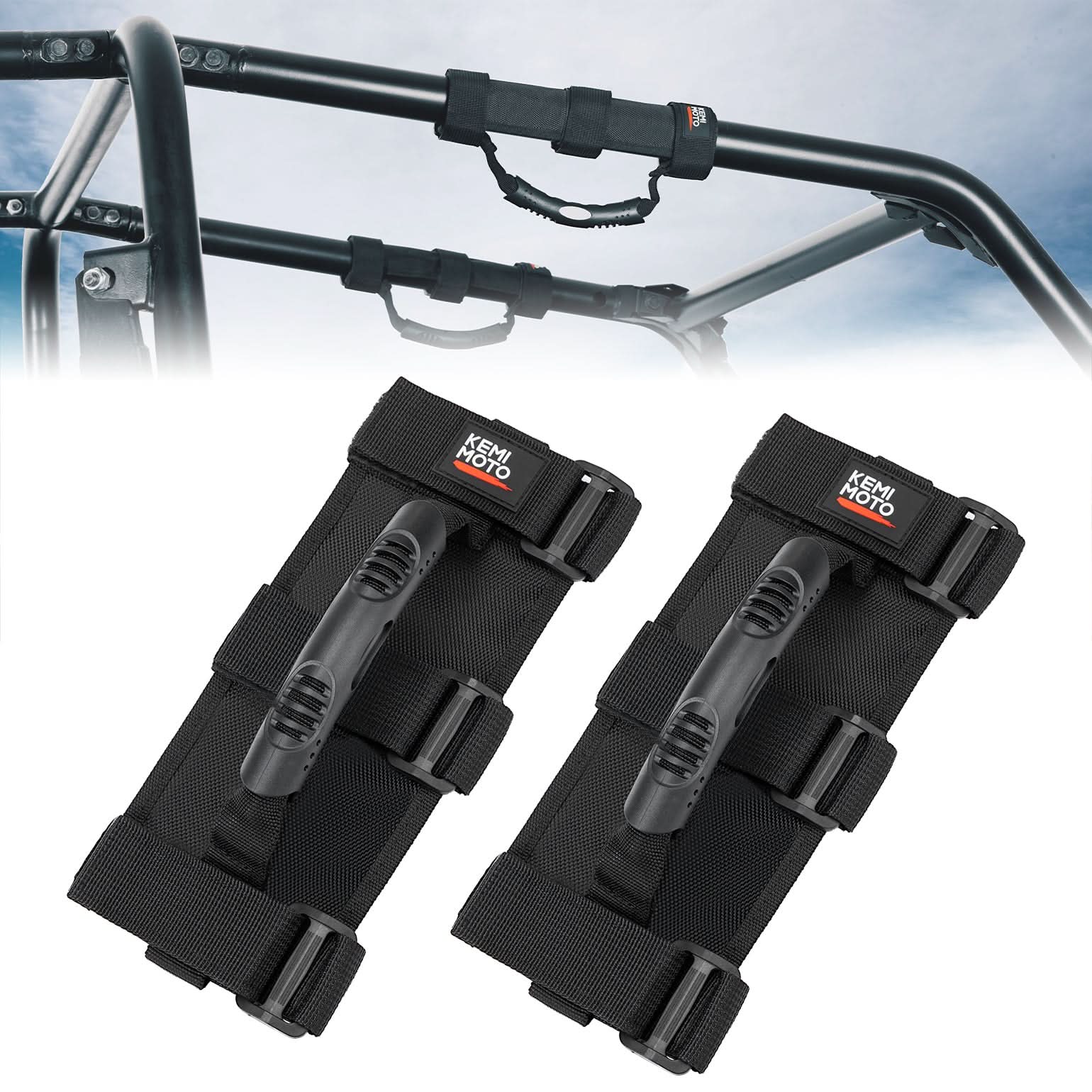 KEMIMOTO UTV maniglie appiglio roll-bar 1,5-2" oxford