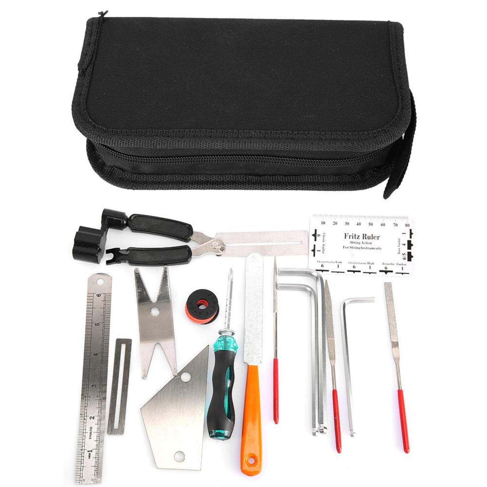 Kuuleyn Kit Manutenzione Chitarra 3in1 con Borsa
