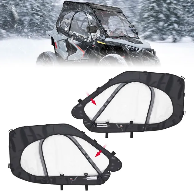 KEMIMOTO RZR 200 2022-2025 porte superiori morbide antivento