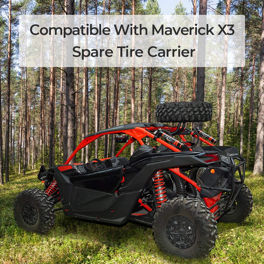 KEMIMOTO Maverick X3 portaruota di scorta fino a 32"