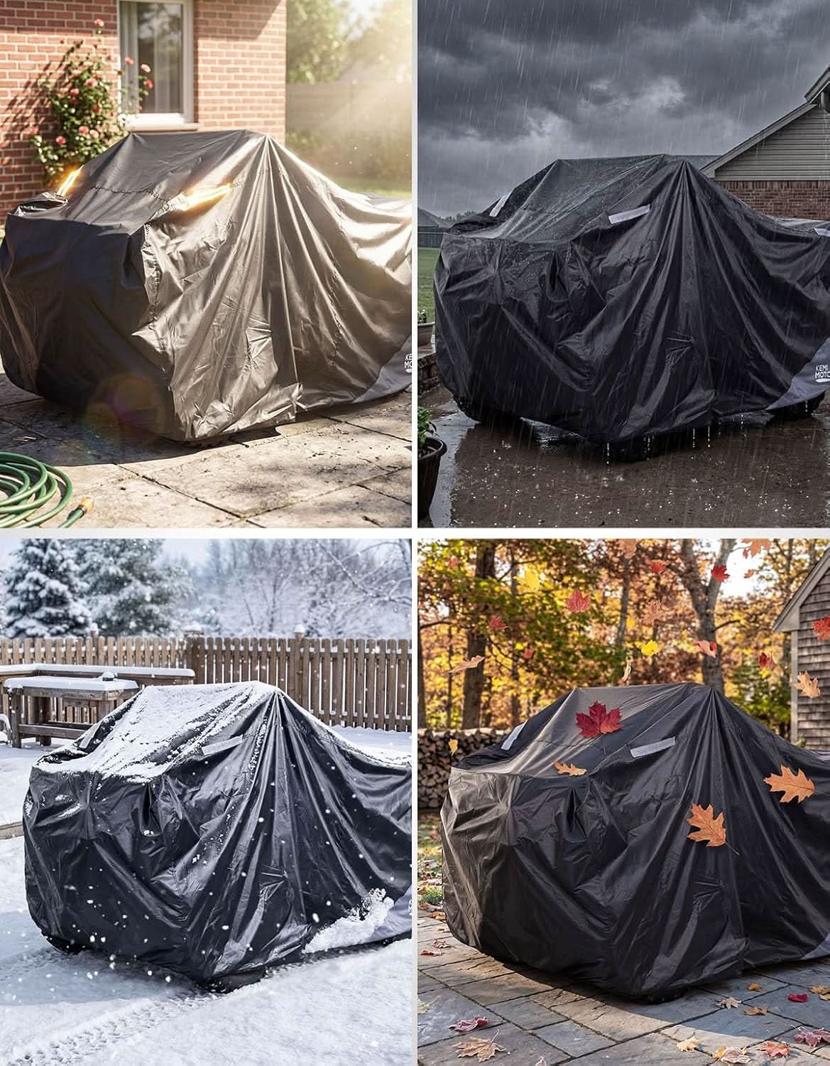KEMIMOTO Universal Telo Copri Quad ATV 244 cm Impermeabile