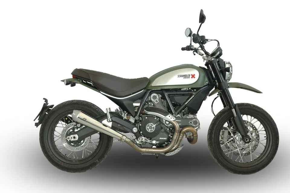 QD Exhaust MaXcone Ducati Scrambler scarico Euro 3 omologato