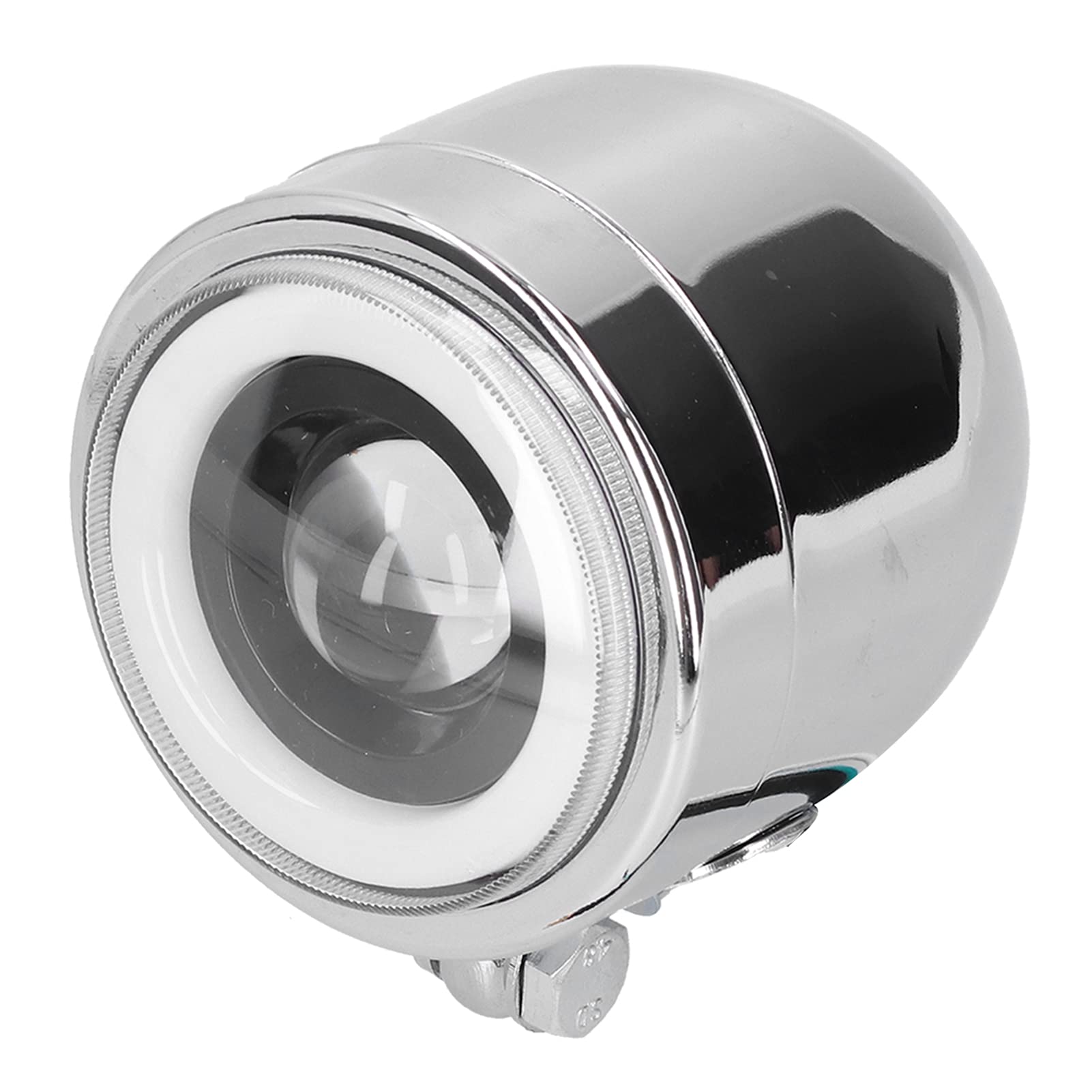 Hapivida faro led moto 4,25 pollici universale occhio angelo C