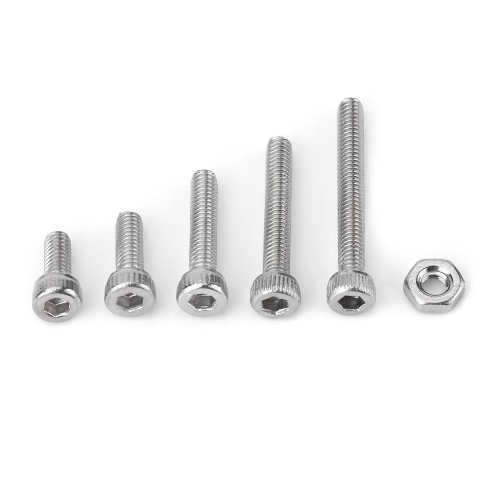 Kuuleyn Set viti brugola M2,5 inox 210 pezzi