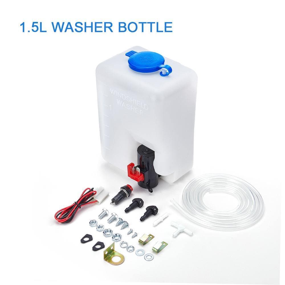 Kemimoto 12V kit tergicristallo lavavetro lama 16 pollici