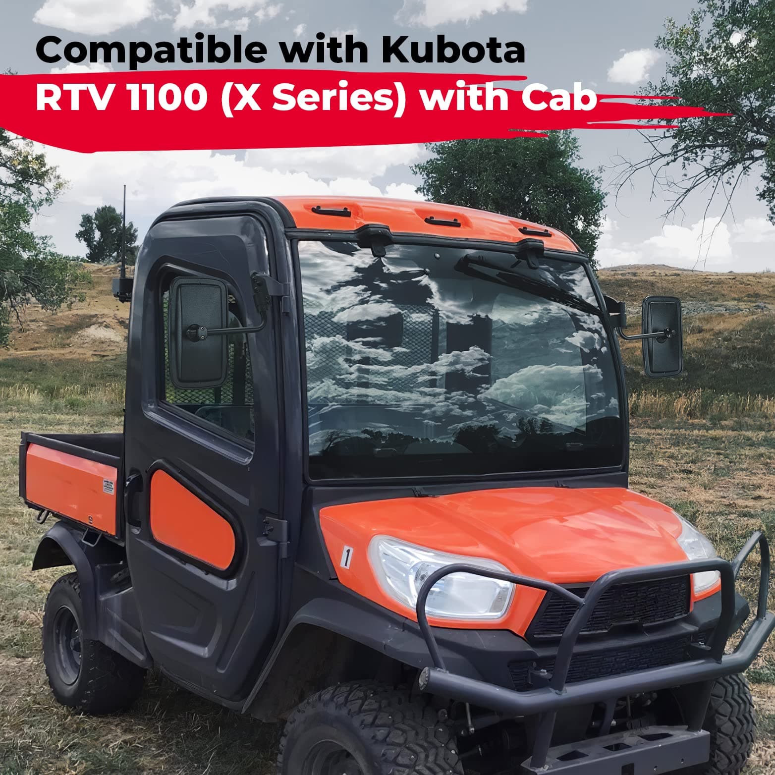 KEMIMOTO RTV X1100C specchietti laterali coppia convessi